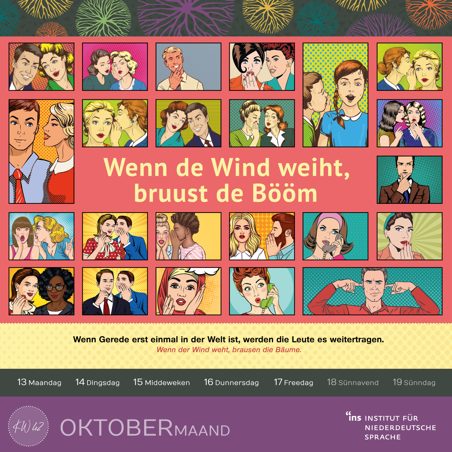 Kalender Woche 42